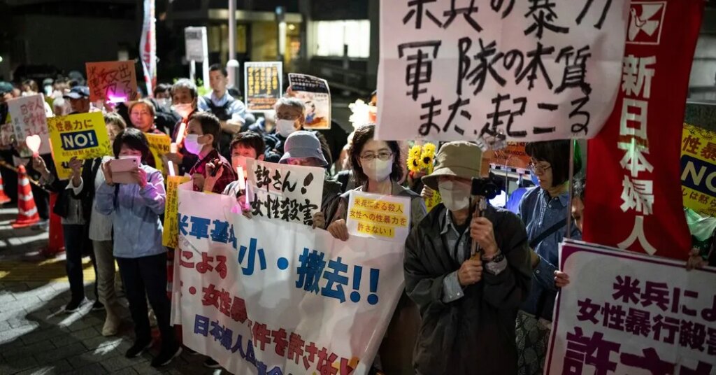Tokyo Faces Outcry After U.S. Marine is Accused of Murder in Okinawa