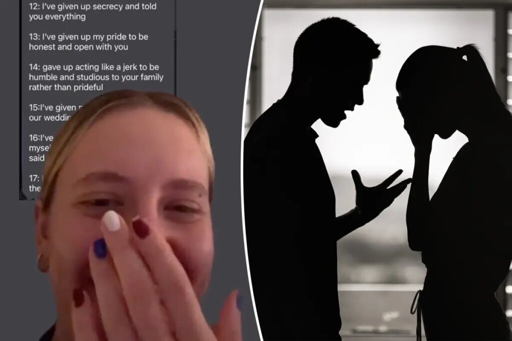Ex-husband’s petty list of ‘marriage sacrifices’ infuriates friends, strangers. ‘How can I also divorce him?’