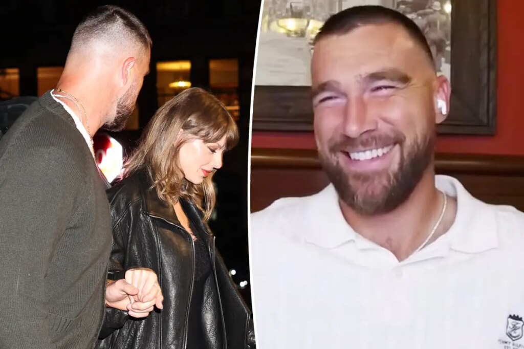 Travis Kelce dishes on birthday dinner with Taylor Swift at NYC hotspot — and shares his bye week plans