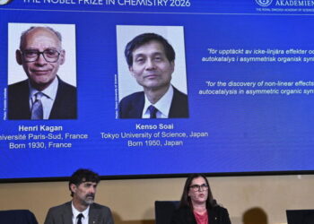 Nobel Prize in chemistry awarded to Kagan and Soai for untangling mirror images in molecules