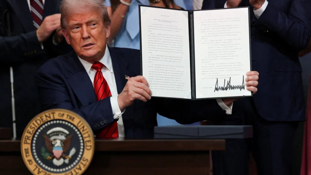 Fury as new data shows costs would have deflated ‘without Trump’s stupid’ policy