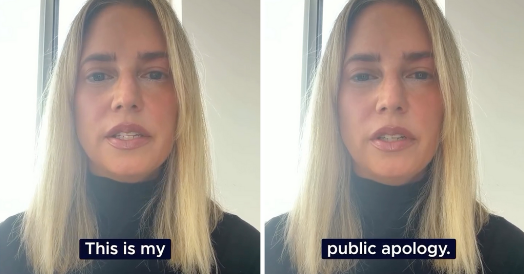 How an Influencer Has to Say ‘I’m Sorry’