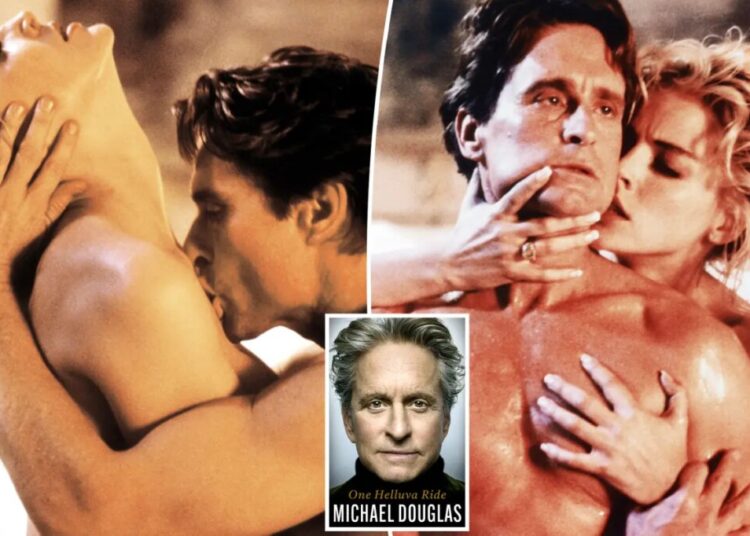 Michael Douglas confesses his stubble gave ‘Basic Instinct’ co-star Sharon Stone a rash on ‘delicate areas’