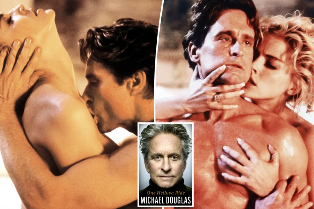 Michael Douglas confesses his stubble gave ‘Basic Instinct’ co-star Sharon Stone a rash on ‘delicate areas’