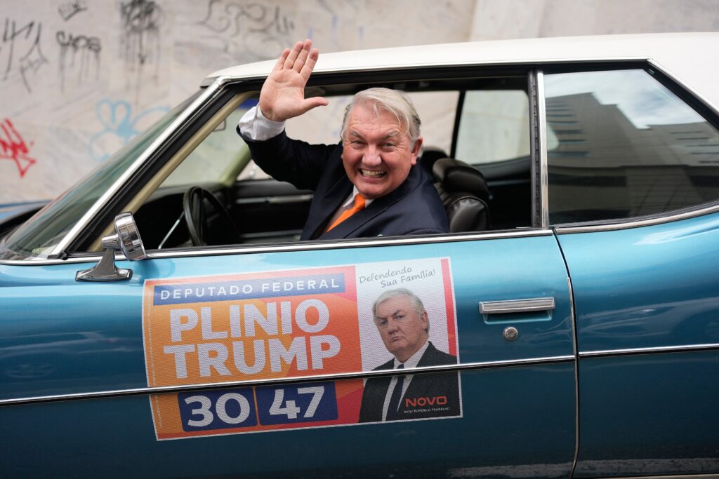 He said looking like Trump would get him elected. He got 161 votes.