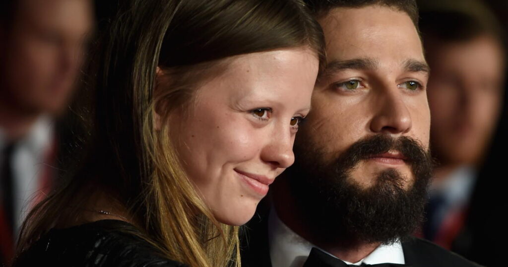 Mia Goth files to divorce Shia LaBeouf after almost 10 years of marriage, one child