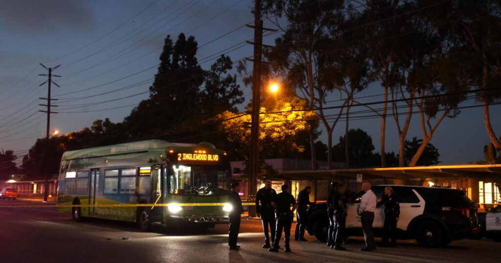 Passenger gunned down Culver City bus driver after he refused to pull over, prosecutors say