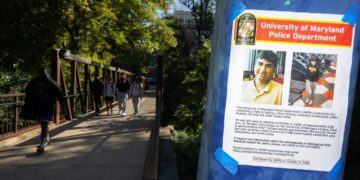 Maryland college student still missing after extensive, multiday search