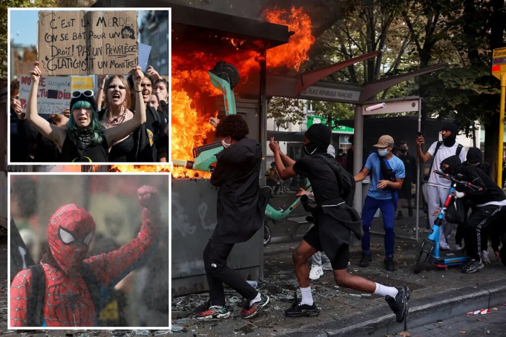 Belgian students take to streets protesting education costs in wake of France riots
