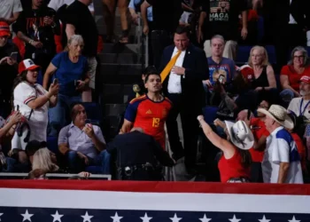 Outrage after ‘MAGA thug’ assaults Trump protester at Texas rally: ‘Bunch of snowflakes’
