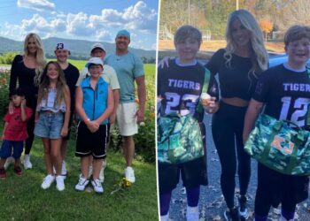 Kim Zolciak’s kids allegedly threw eggs and firecrackers, screamed ‘obscenities’ at horse farm behind property: report
