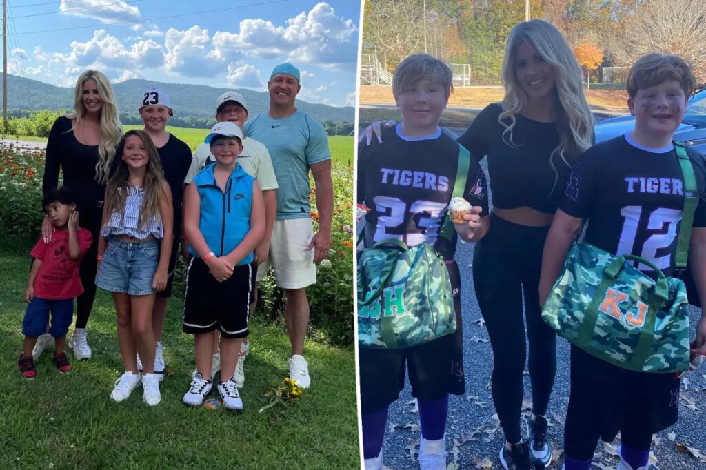 Kim Zolciak’s kids allegedly threw eggs and firecrackers, screamed ‘obscenities’ at horse farm behind property: report