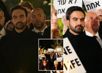 Mamdani booed, berated by anti-Israel protesters at NYC Oct. 7 memorial: ‘Shame on you’