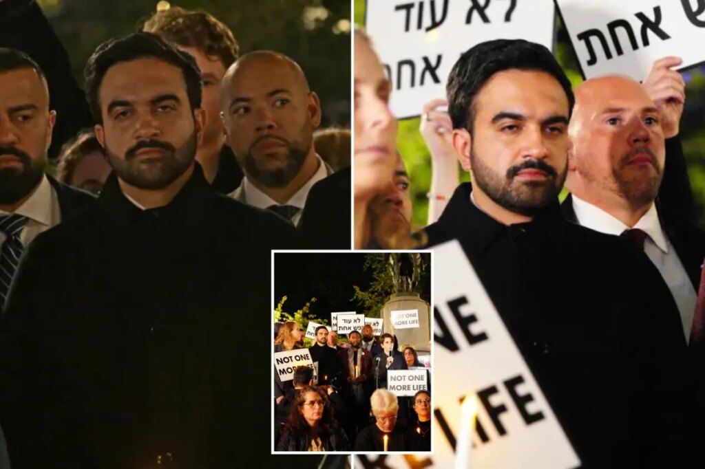 Mamdani booed, berated by anti-Israel protesters at NYC Oct. 7 memorial: ‘Shame on you’