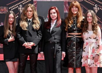 Priscilla Presley shares rare photo of granddaughters Harper and Finley on their 18th birthday