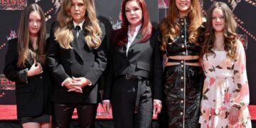 Priscilla Presley shares rare photo of granddaughters Harper and Finley on their 18th birthday
