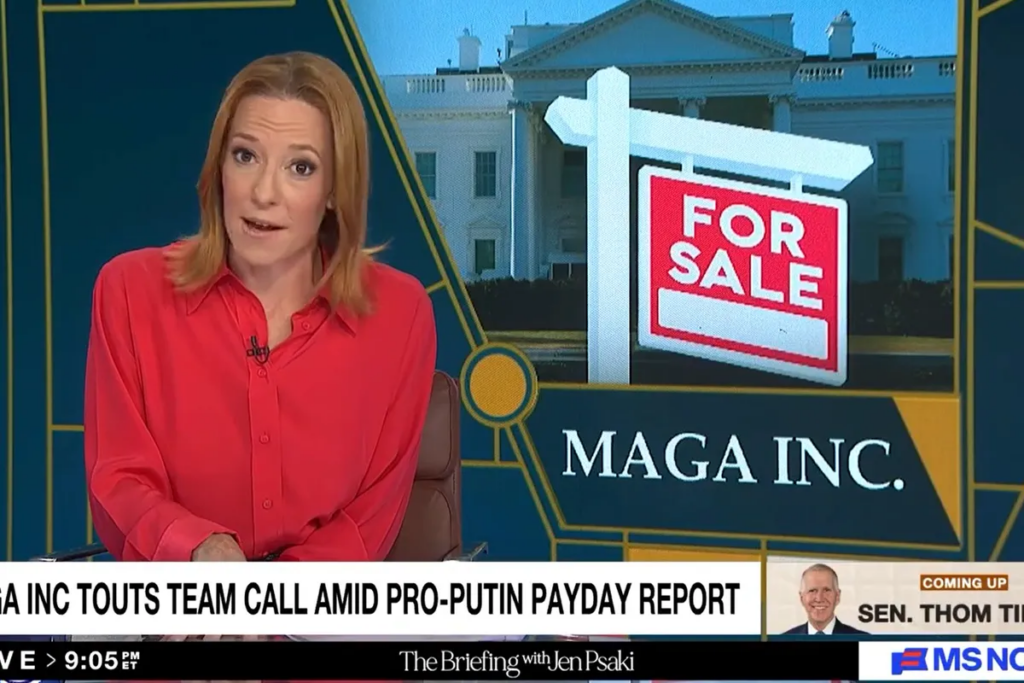 MAGA’s ‘tone-deaf’ wagon-circling around Trump pals floors Jen Psaki: ‘Not a great look’