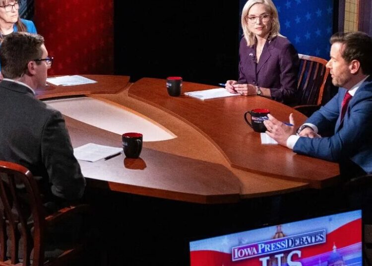 Iran War, Trump, Taxes: 5 Takeaways From the First Iowa Senate Debate