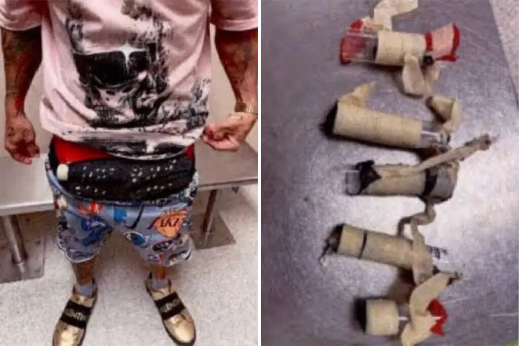 Flight passenger’s odd appearance at major US airport leads officers to wild discovery