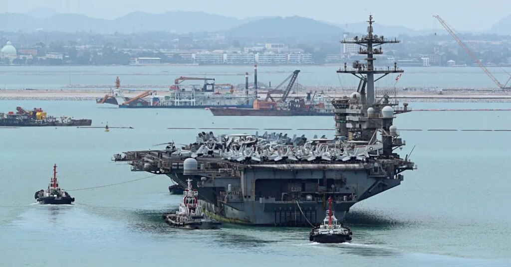 Long-Deployed Aircraft Carrier U.S.S. Abraham Lincoln Set for Homecoming