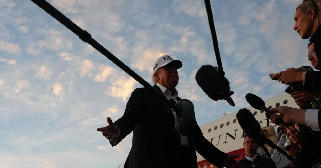 Why a Court Order Didn’t Stop Trump From Keeping Reporters Off Air Force One