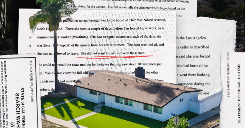 The LAPD busted a secret network of brothels — but hasn’t arrested the owner