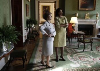 Michelle Obama, Praising Past White House Remodels, Takes Veiled Aim at Trump