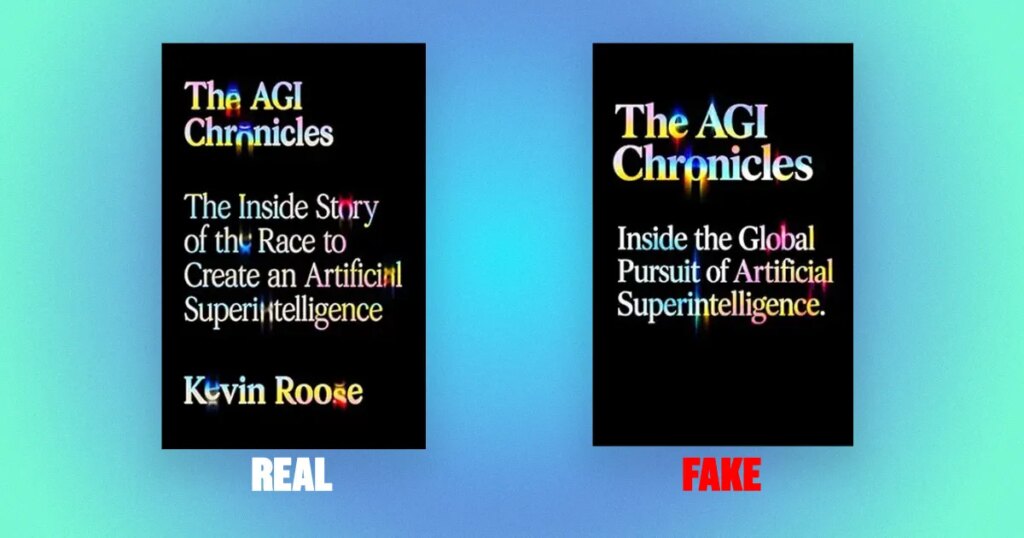 Kevin Roose’s Buzzy New Book About the AI Industry Immediately Duplicated by Amazon Scammers Selling AI Lookalikes