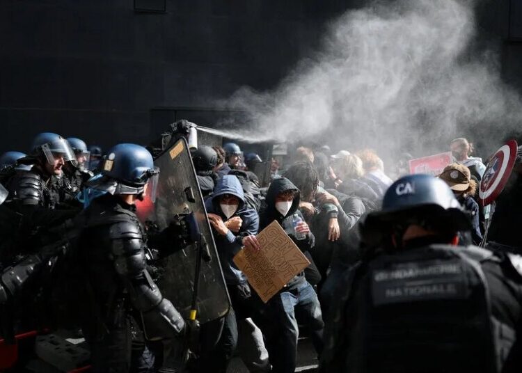 The Wave of Student Protests Roiling France