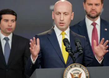 Stephen Miller made ‘unusual’ FBI visit just days before wife’s critic was charged: report