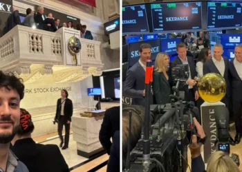 What I saw as David Ellison’s Skydance rang the opening bell at the New York Stock Exchange
