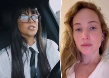 Kourtney Kardashian fires back after Jennifer Lawrence branded her ‘annoying’: ‘F–k that bitch’