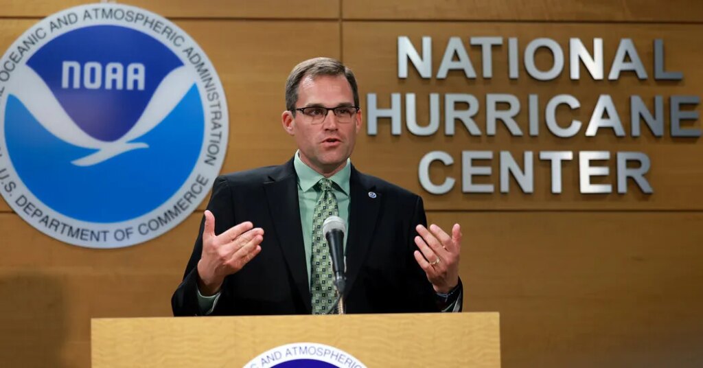 The National Hurricane Center’s Boss Keeps an Eye on the Storms