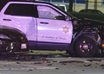 One killed after sheriff’s deputy collision sets off chain-reaction crash in Commerce, officials say