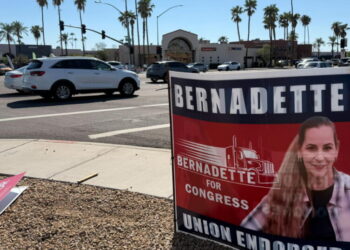 Arizona congressional candidate says she was sexually assaulted when repairing campaign signs