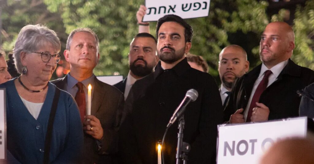 Mamdani Stands By His Handling of Oct. 7 Anniversary After Emotional Day