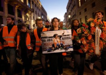 Spain’s Protesters See ‘Madness’ of Rising Rent and a ‘Martyr’ in Maricarmen