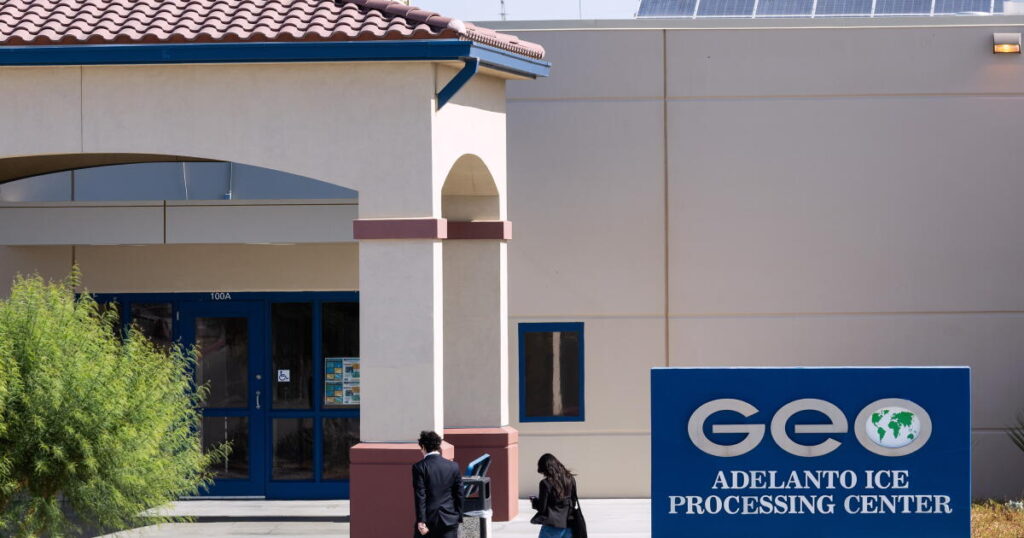 Mold, larvae and dehydration: New report paints grim picture inside Adelanto ICE facility