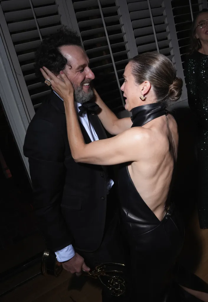 Matthew Rhys and Keri Russell attend Netflix's Emmy Celebration at Chateau Marmont.