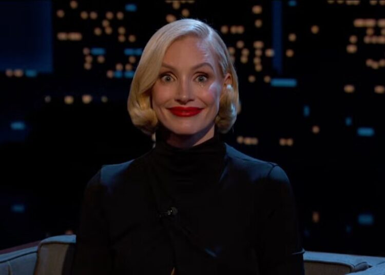 Jessica Chastain Praised for Creepily Crying on Command for Jimmy Kimmel: ‘None of That Method Acting BS’