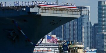 U.S.S. Abraham Lincoln Returns Home After Long and Grueling Deployment