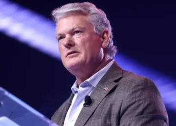 MAGA candidate squirms on debate stage after Dem brings up his ties to racist groups