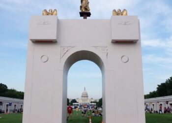 Arlington County Sues to Block Trump’s Triumphal Arch