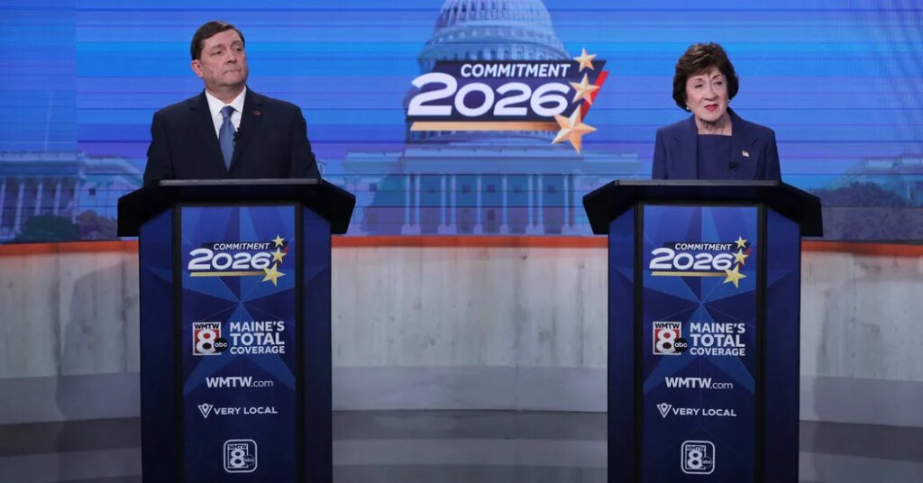 5 Key Moments From a Testy Maine Senate Debate: ‘You Owe Me an Apology’