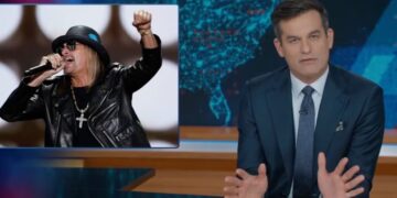 Michael Kosta Draws a Big Reaction From ‘The Daily Show’ Crowd With Kid Rock Dig
