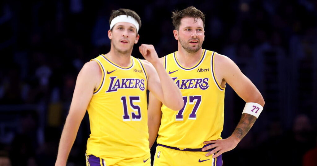 Luka Doncic and Austin Reaves show why they click in Lakers’ preseason win
