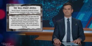 Kimberly Guilfoyle Slammed Over Reports She Asked Donor to Pay $100,000 Bill