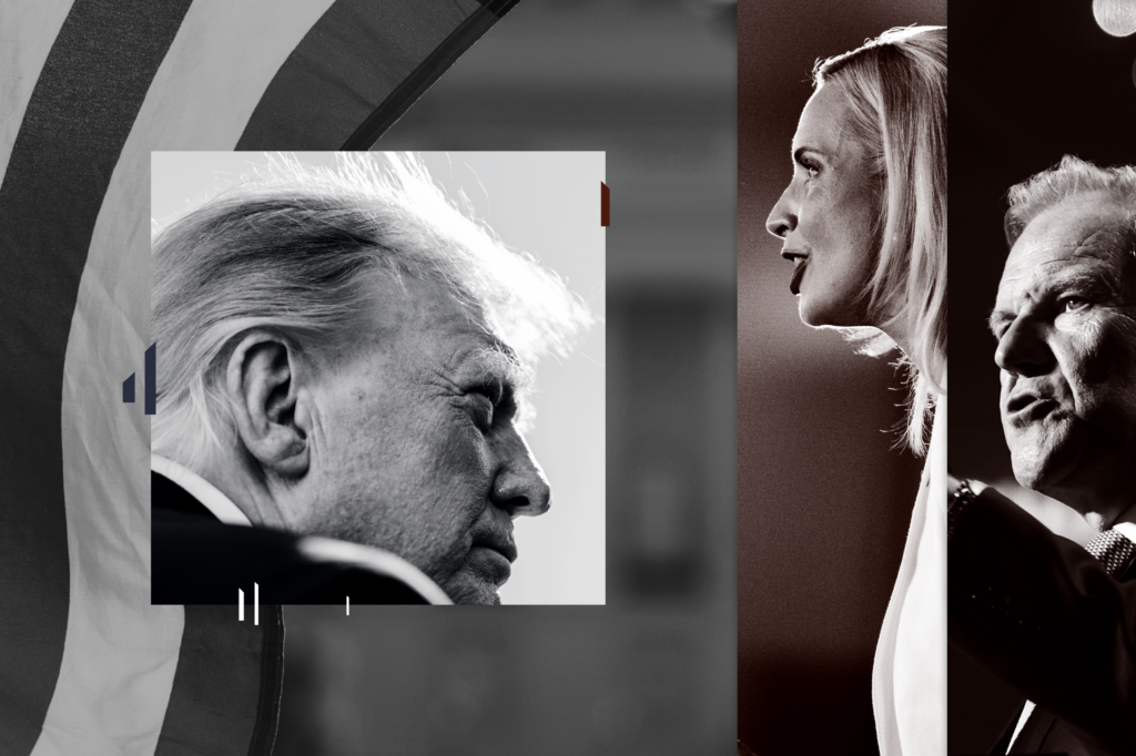 Poll: 1 in 4 Trump voters say GOP candidates should break from the president