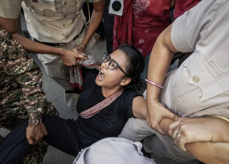 India’s Young Put Their Bodies on the Line to Be Heard