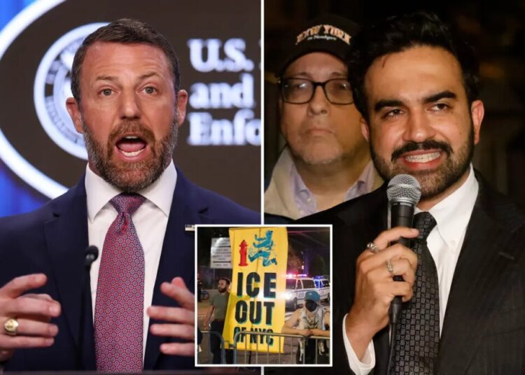Trump DHS boss rips Mamdani for calling ICE ‘rotten to its core,’ says mayor ‘won’t even stand up for his NYPD officers’